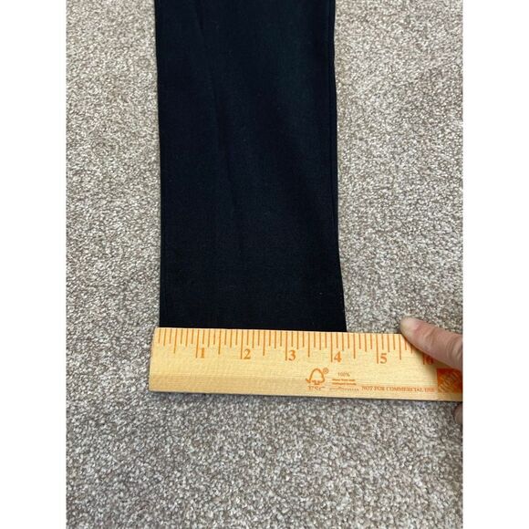 Banana republic womens high rise slim ankle pants sz 00p black stretch trousers - Picture 4 of 12